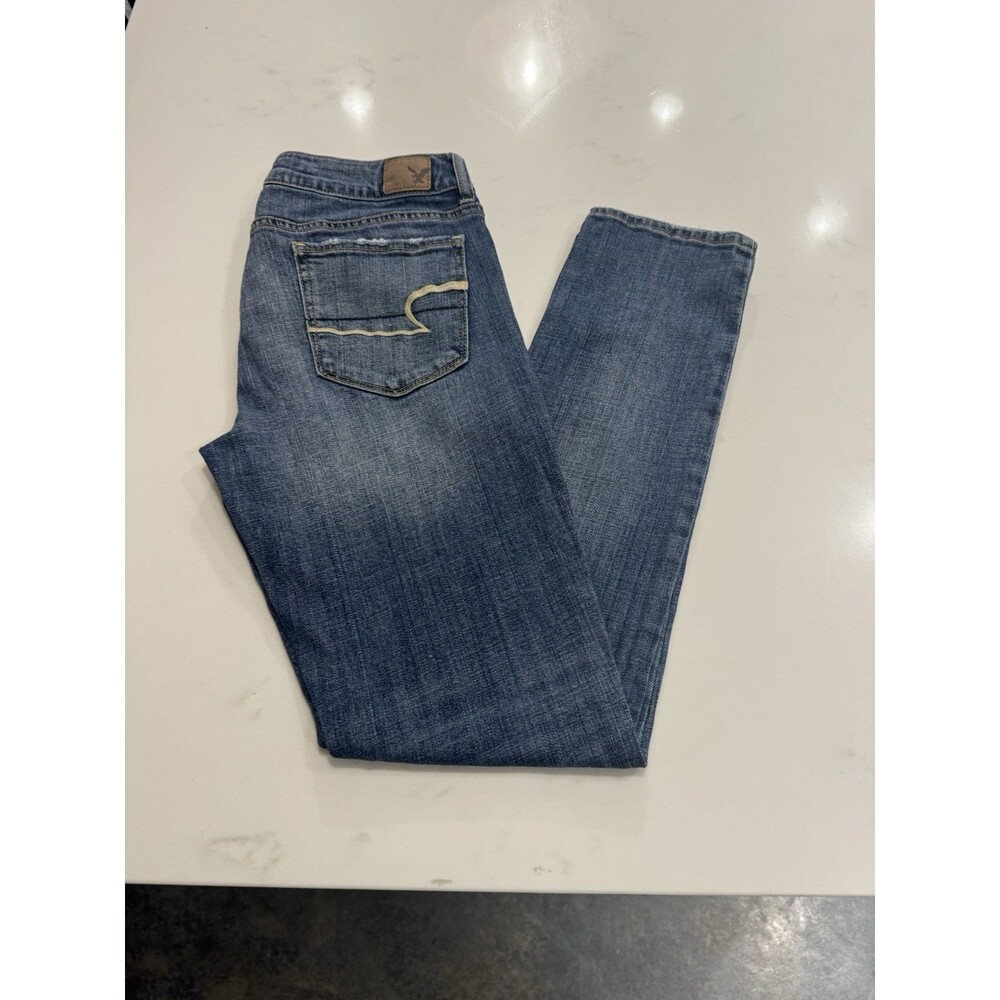 American Eagle Skinny Stretch Jeans Womens 8 Short